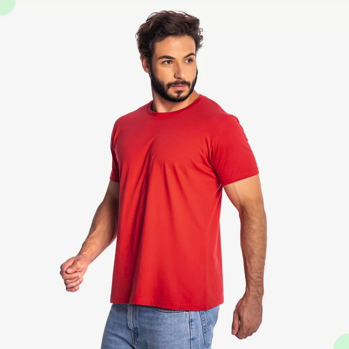 Kit 10 Camisas Masculina Lisa Algodão Premium Abuzze - Imagem 17