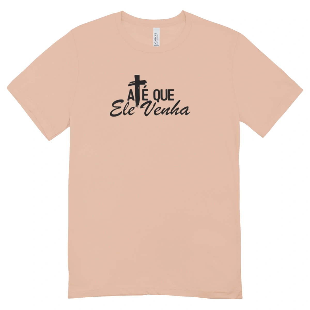 Camisa Feminina Baby Look Ate Que Ele Venha - Imagem 13