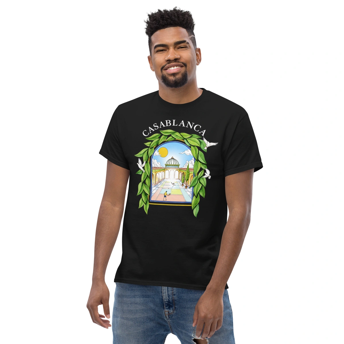 Camiseta Masculina Casa Blanca Club - Imagem 3