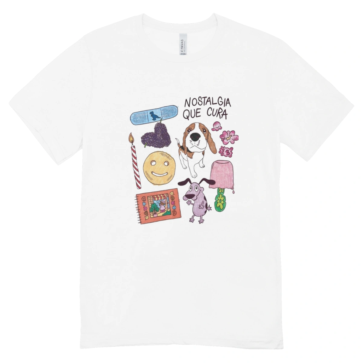 Camisa Feminina Baby Look Nostalgia Que Cura