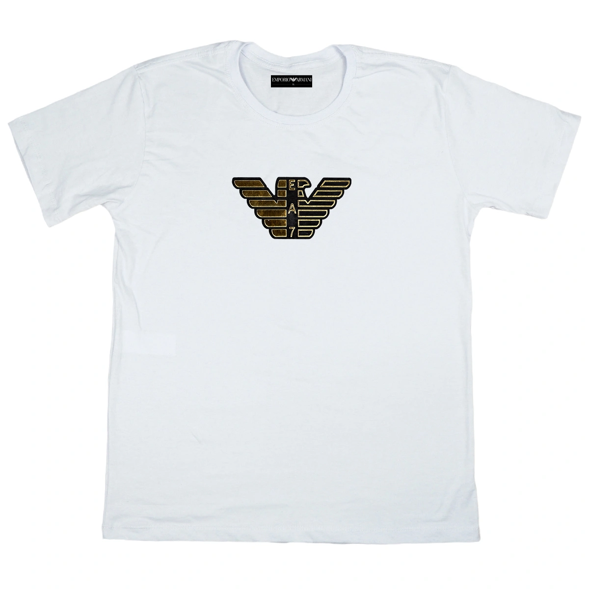 Camiseta Plus Size Emporio Armani EA7 Golden Premium - Imagem 14