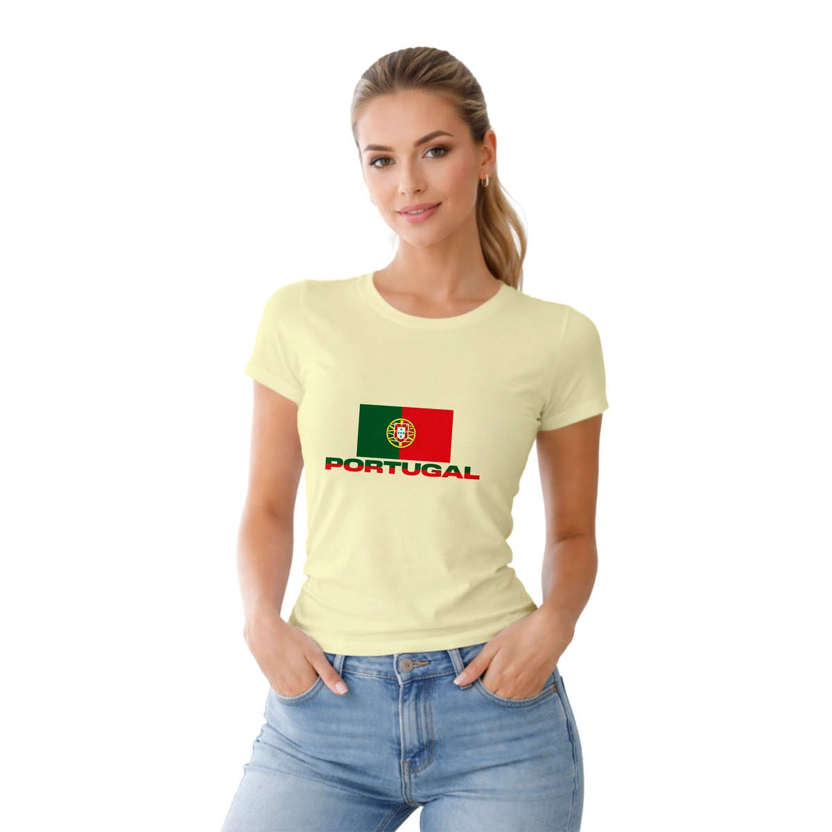 Camisa Feminina Baby Look Portugal Varias Estampas - Imagem 9