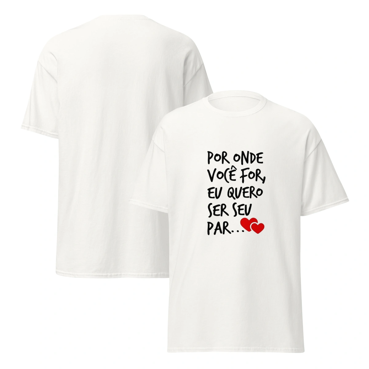 Camiseta Masculina Dias dos Namorados por Onde Você For - Imagem 7