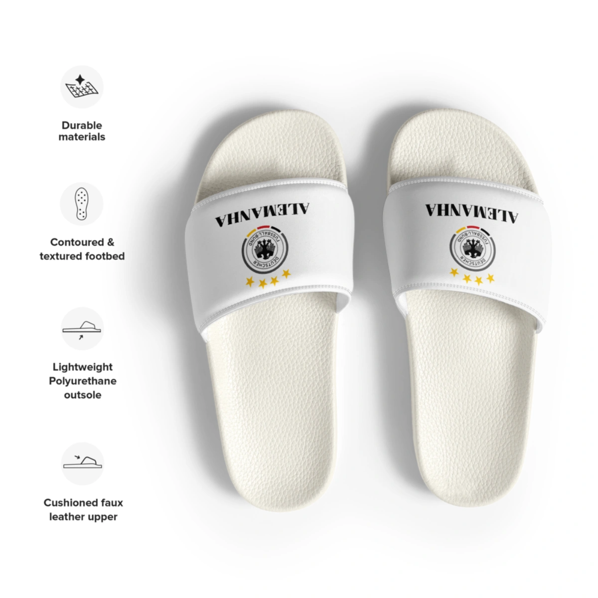 Chinelo Slide Alemanha Brasão