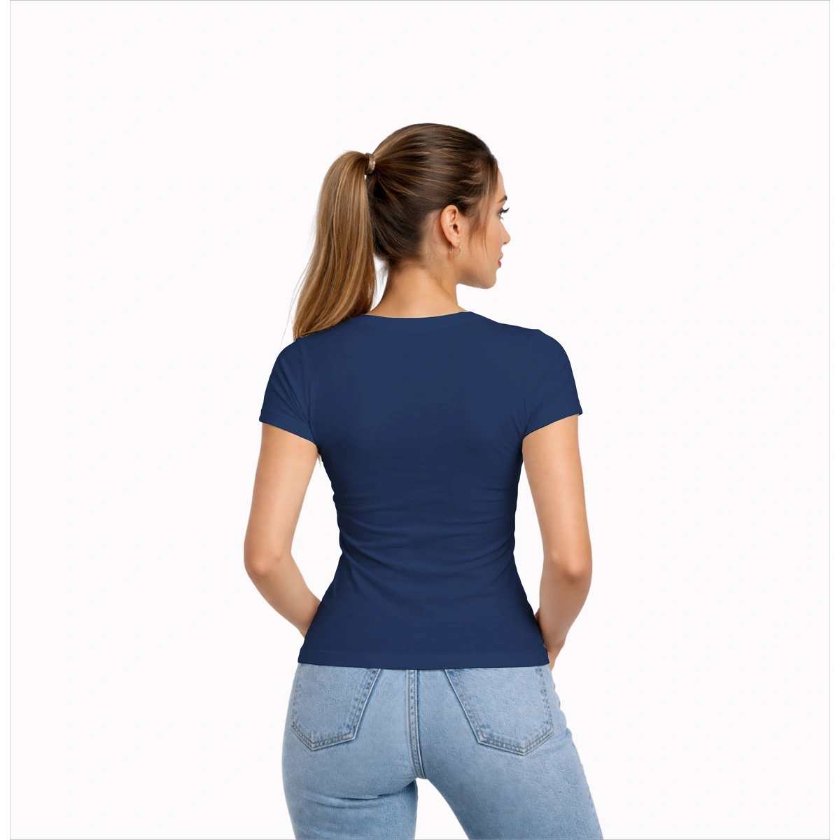 Camisa Feminina Baby Look Vai Brasil - Imagem 4