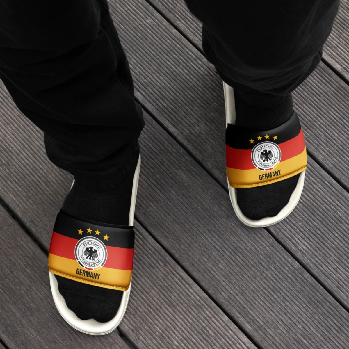 Chinelo Slide Alemanha Bandeira - Imagem 5