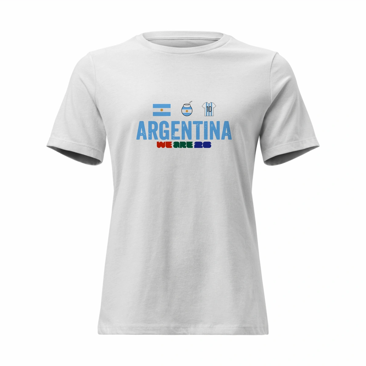 Camisa Feminina Baby Look Argentina Varias Estampas - Imagem 33