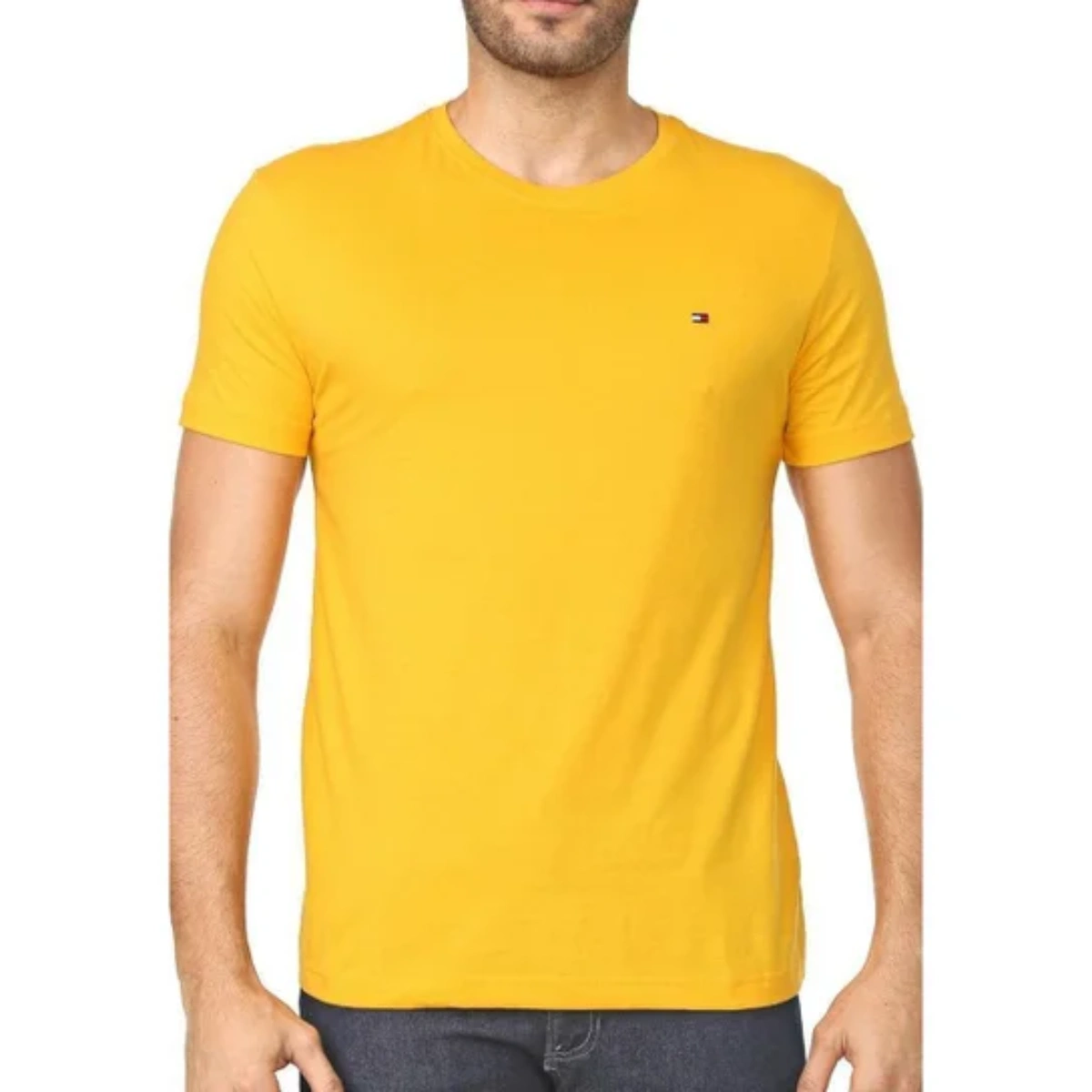 Camisa Tommy Hilfiger Básica Peruana - Imagem 5