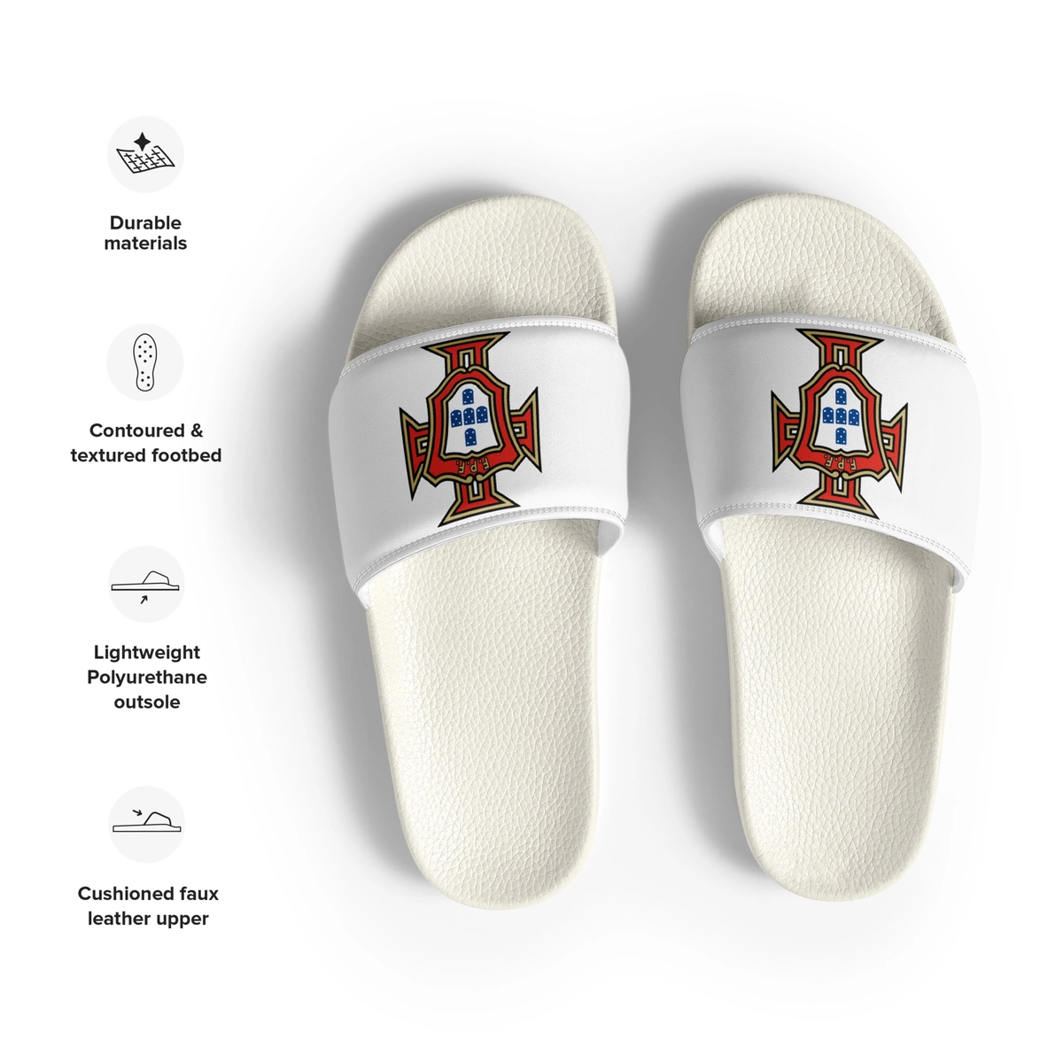 Chinelo Slide Masculino Portugal Brasão - Imagem 9