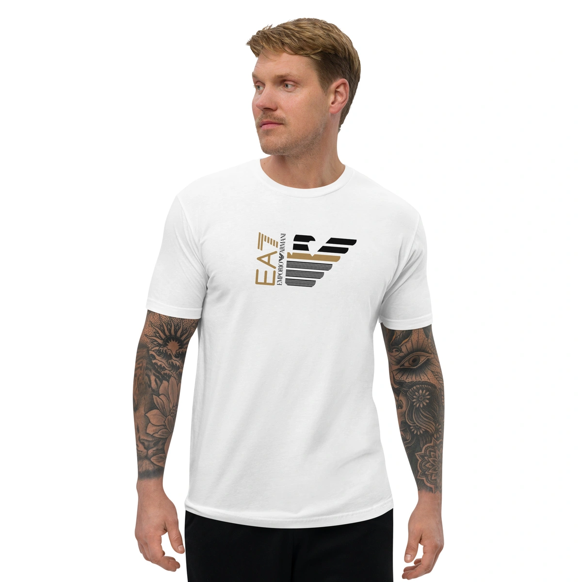 Camiseta Masculina Emporio Armani EA7 - Imagem 4