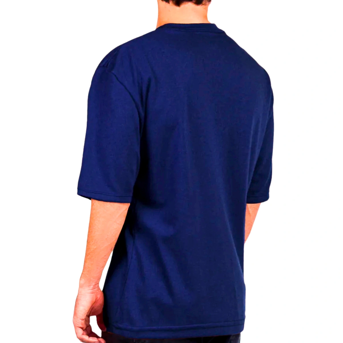 Camiseta Masculina Oversized Básica 100% Algodão Premium Alta Qualidade - Imagem 11