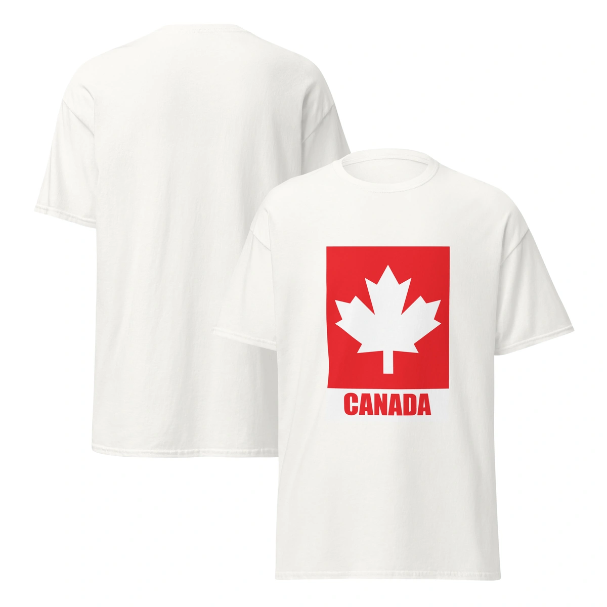 Camiseta Masculina Canadá Folha Maple