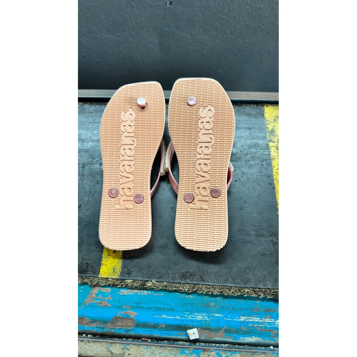 Chinelo Havaiana Strass Nozinho Luxo Promoçao - Imagem 2