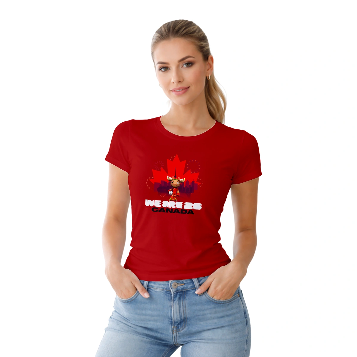 Camisa Feminina Baby Look We Are Canadá - Imagem 11