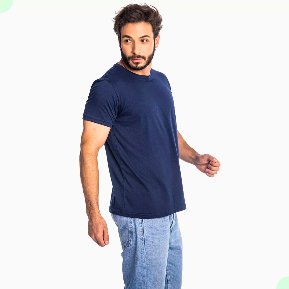 Kit 10 Camisas Masculina Lisa Algodão Premium Abuzze - Imagem 6