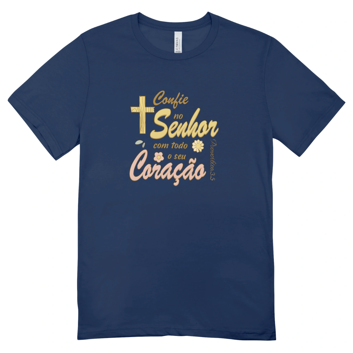 Camisa Feminina Baby Look Confie No Senhor - Imagem 9