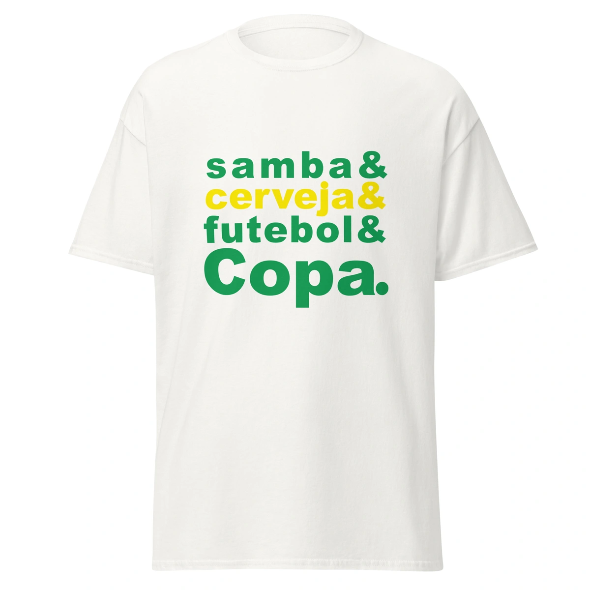 Camisa Masculina Samba Cerveja Futebol e Copa
