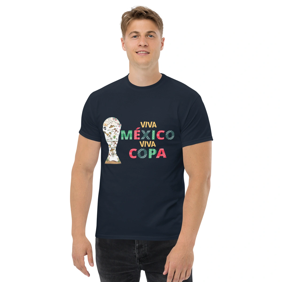 Camiseta Masculina Viva México Viva Copa - Imagem 8