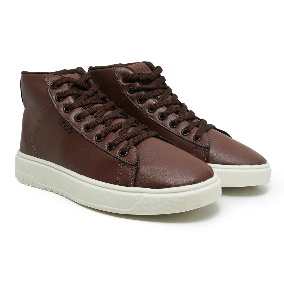Tênis Masculino Cano Médio Casual Hugo Boss - Imagem 3