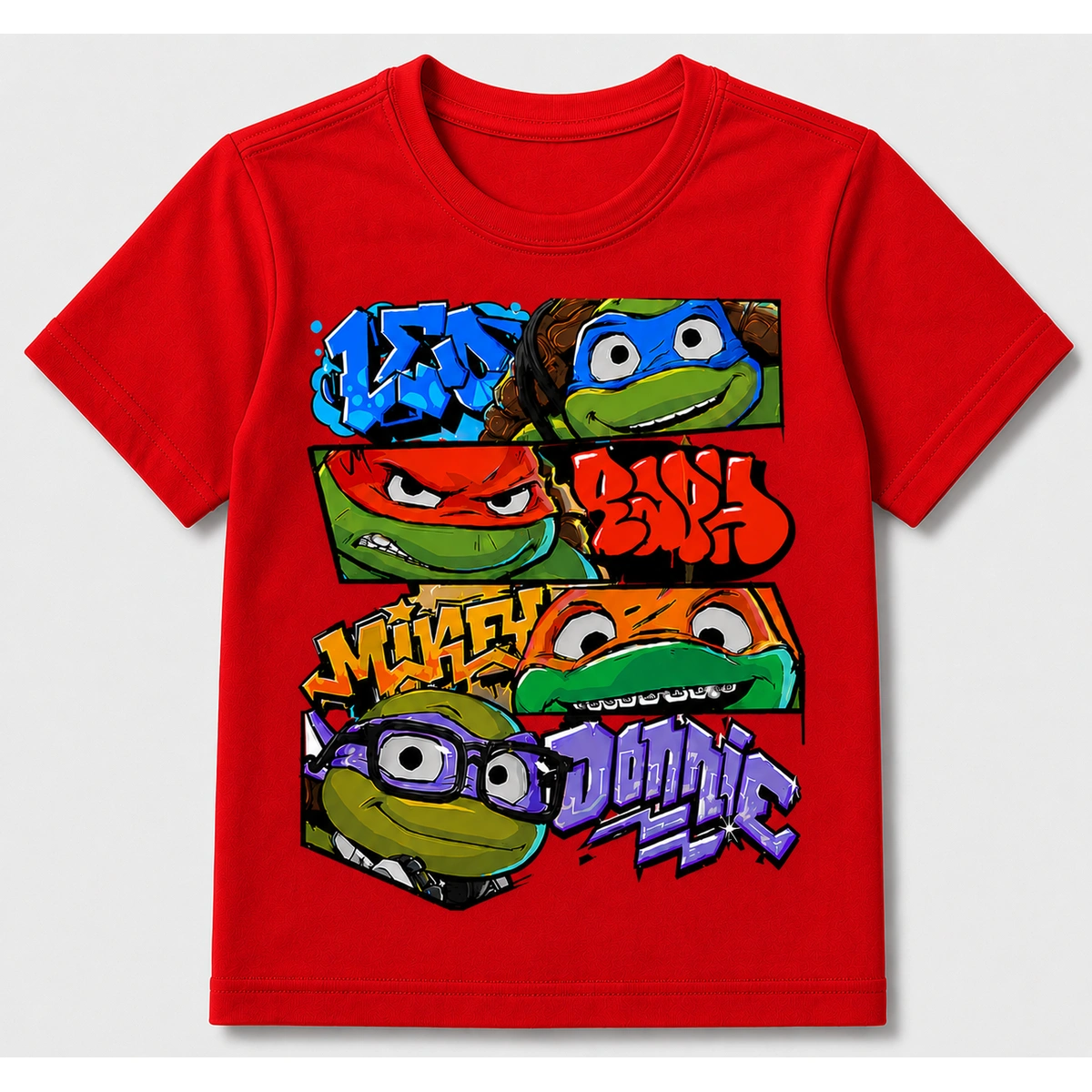 Camiseta Infantil Menino Tartarugas ninjas - Imagem 4