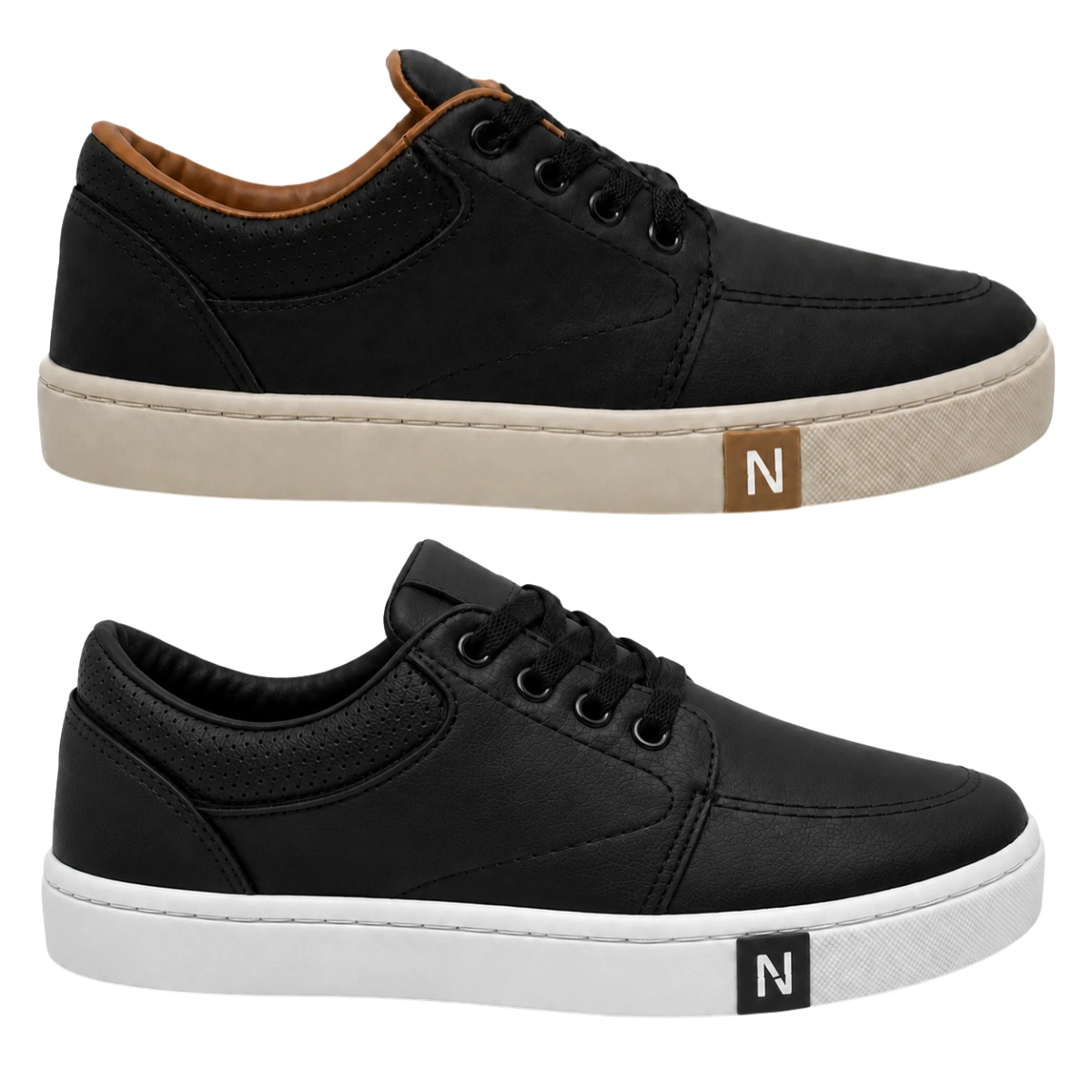 Kit 2 Tênis Masculino Casual Confortável Leve - Imagem 5