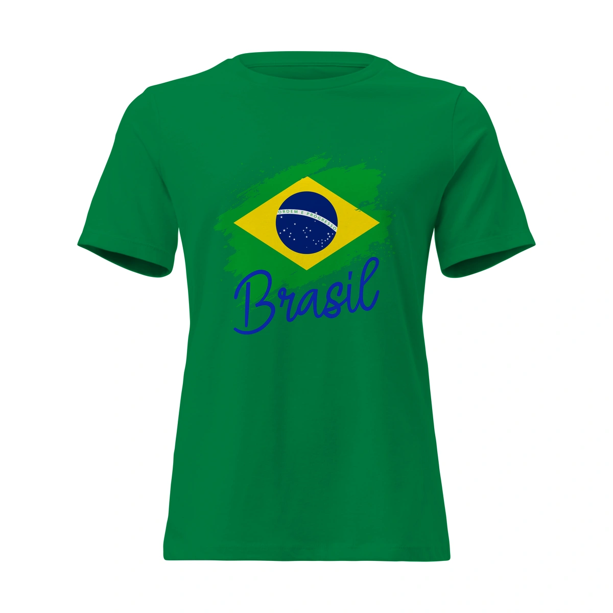 Camisa Feminina Baby Look Bandeira Brasil - Imagem 20