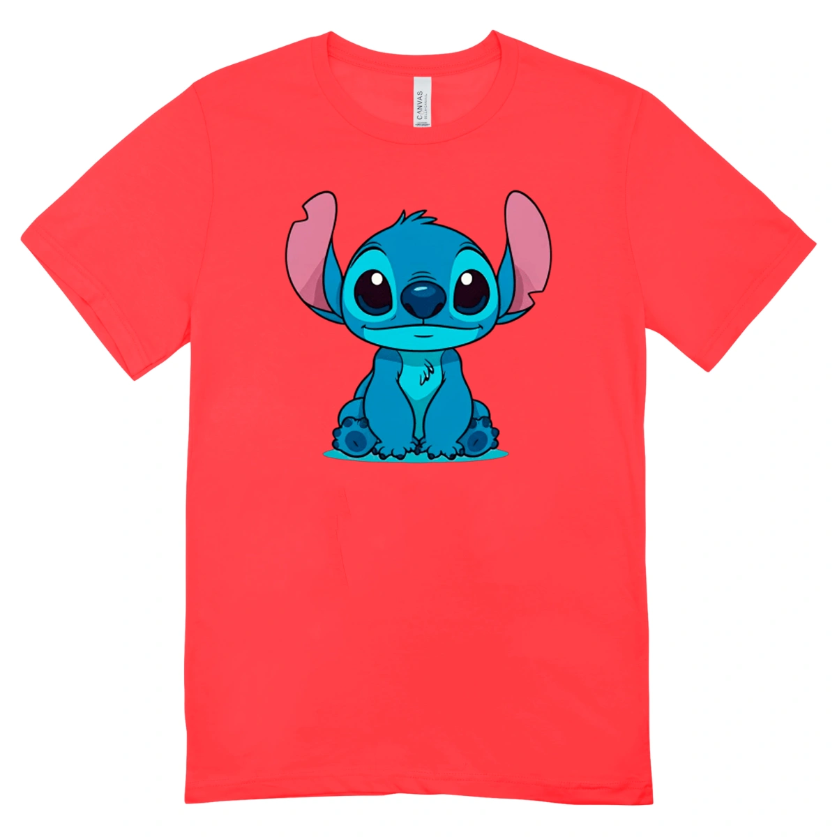 Camisa Feminina Baby Look Stitch Sitting - Imagem 11