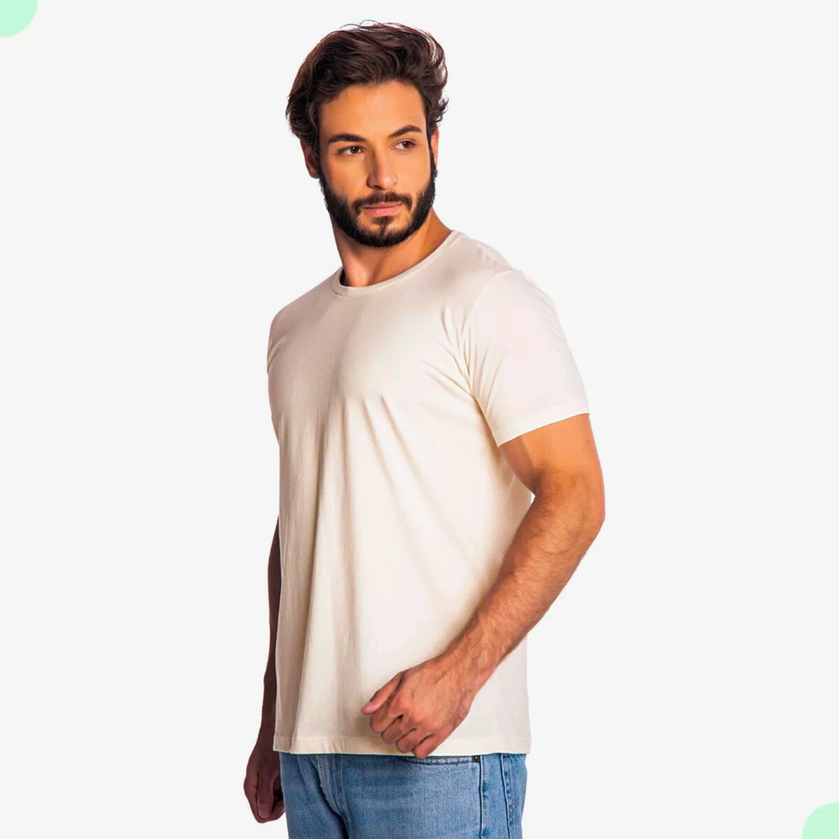 Kit 10 Camisas Masculina Lisa Algodão Premium Abuzze - Imagem 22