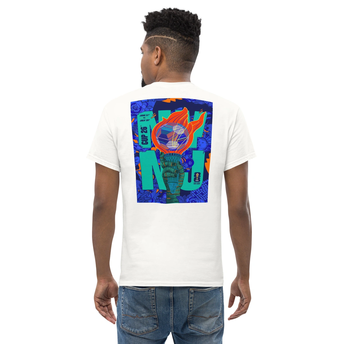 Camiseta Masculina Nova York Nova Jersey Copa do Mundo 2026 - Imagem 15