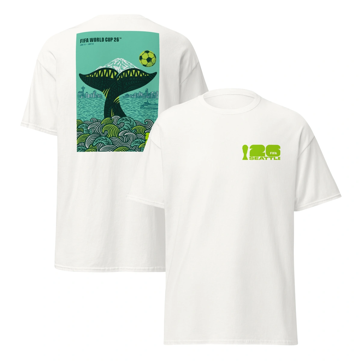 Camiseta Seattle Copa do Mundo 2026