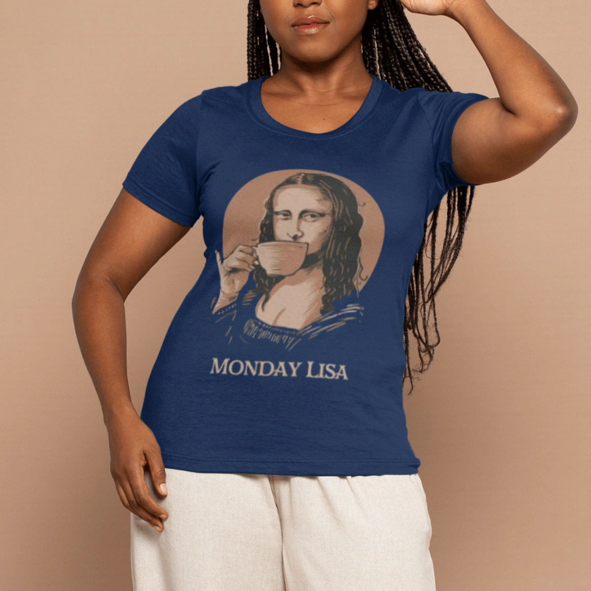 Camisa Feminina Baby Look Monday Lisa - Imagem 5