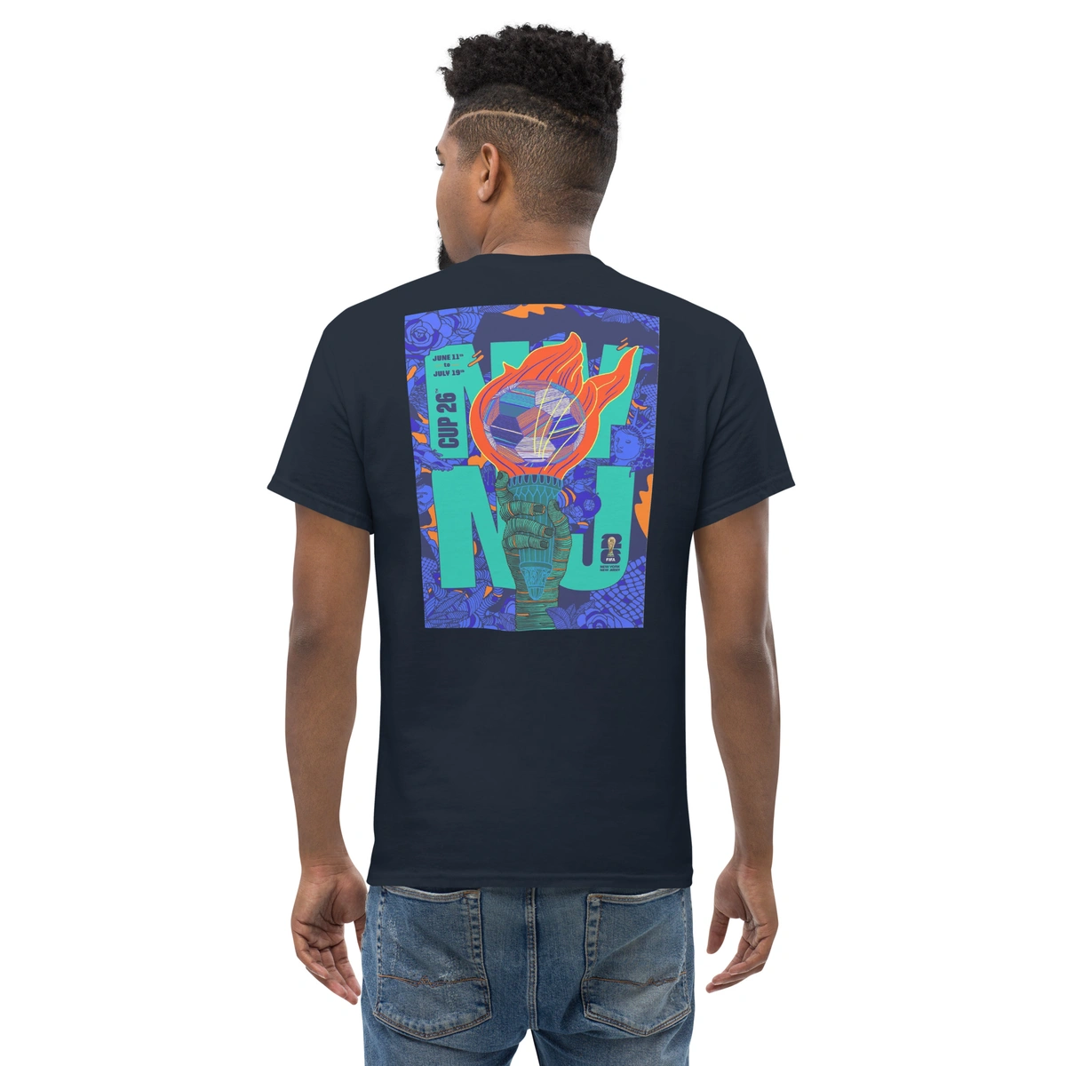 Camiseta Masculina Nova York Nova Jersey Copa do Mundo 2026 - Imagem 7