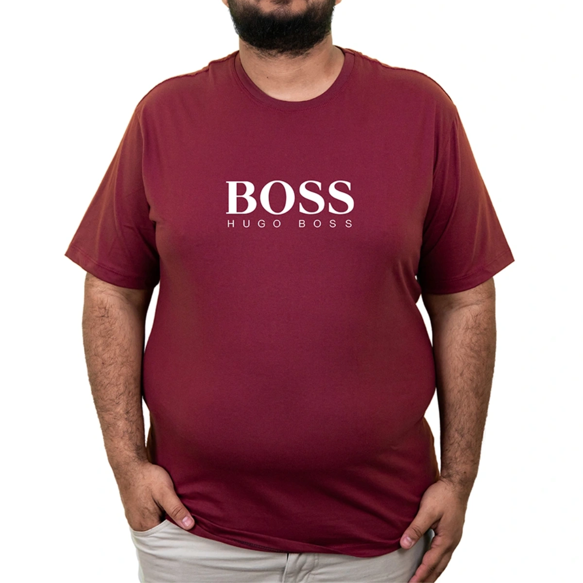 Camisa Masculina Plus Size Hugo Boss Urban