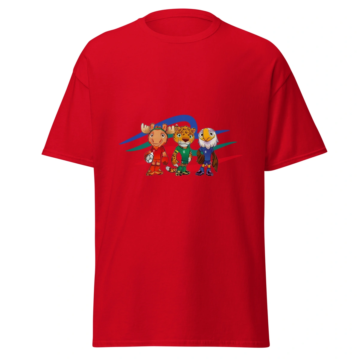 Camiseta Masculina Mascotes Copa do Mundo 2026 - Imagem 14