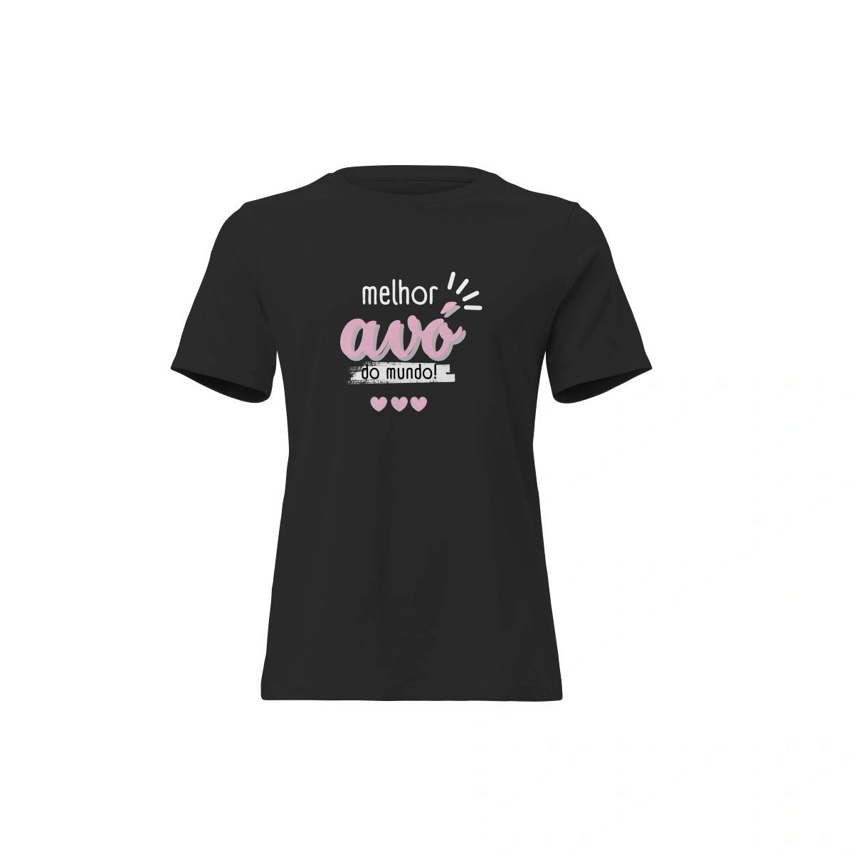 Camisa Feminina Baby Look Dia dos Avós Melhor Avó Do Mundo