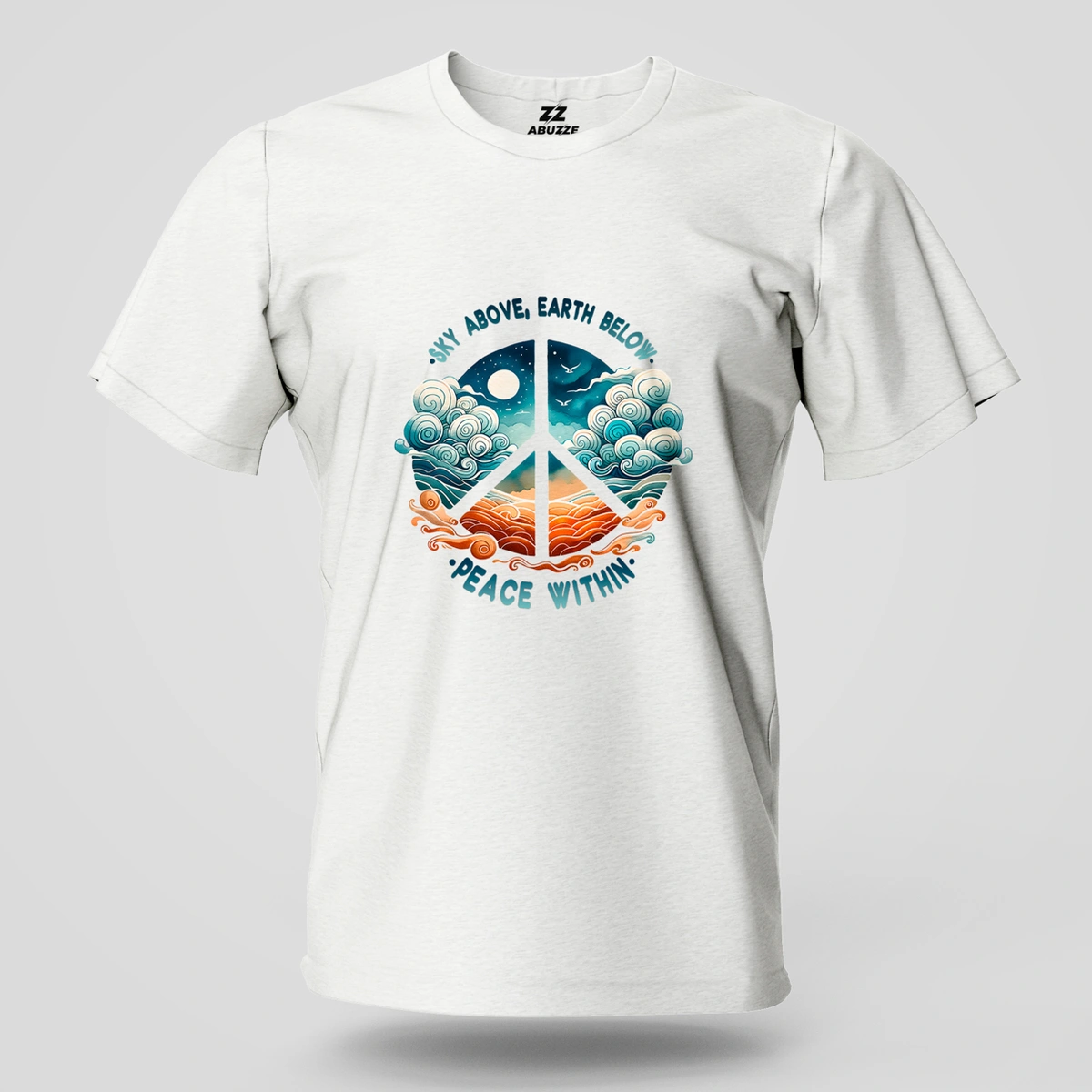 Camisa Masculina Paz e Amor - Imagem 8
