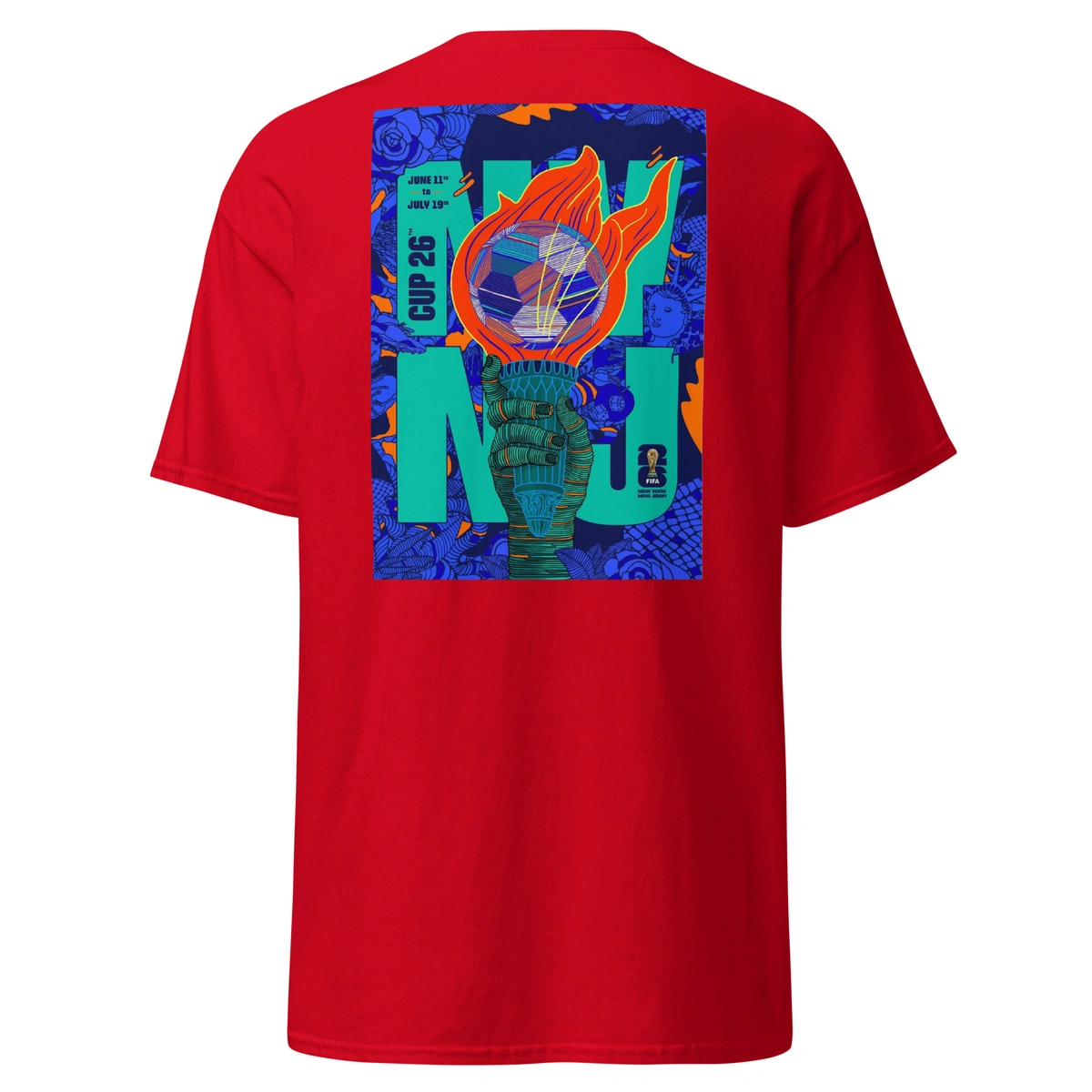 Camiseta Masculina Nova York Nova Jersey Copa do Mundo 2026 - Imagem 37