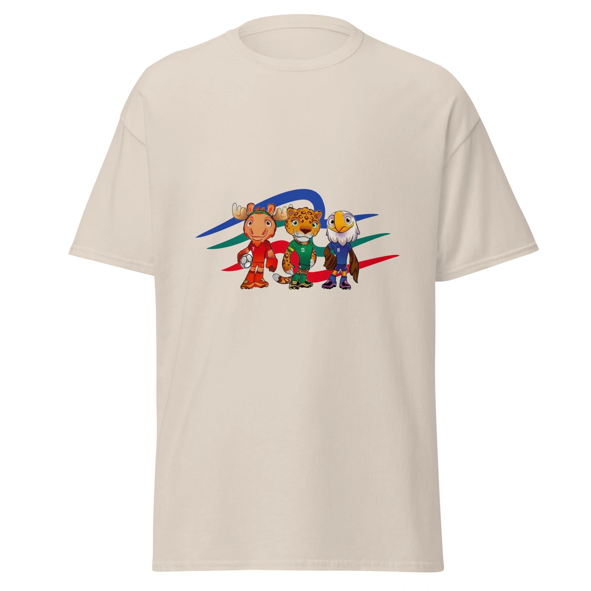 Camiseta Masculina Mascotes Copa do Mundo 2026 - Imagem 6