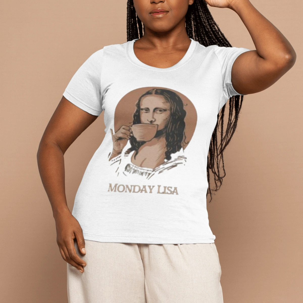 Camisa Feminina Baby Look Monday Lisa - Imagem 2