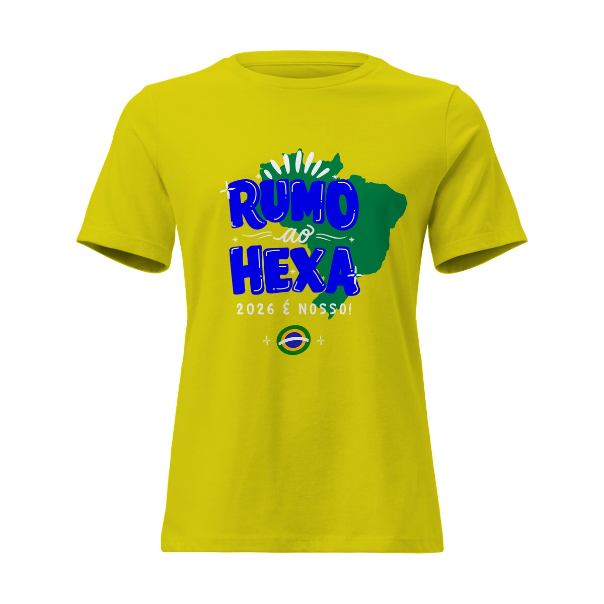 Camisa Feminina Baby Look Rumo ao Hexa 2026 é Nosso - Imagem 5