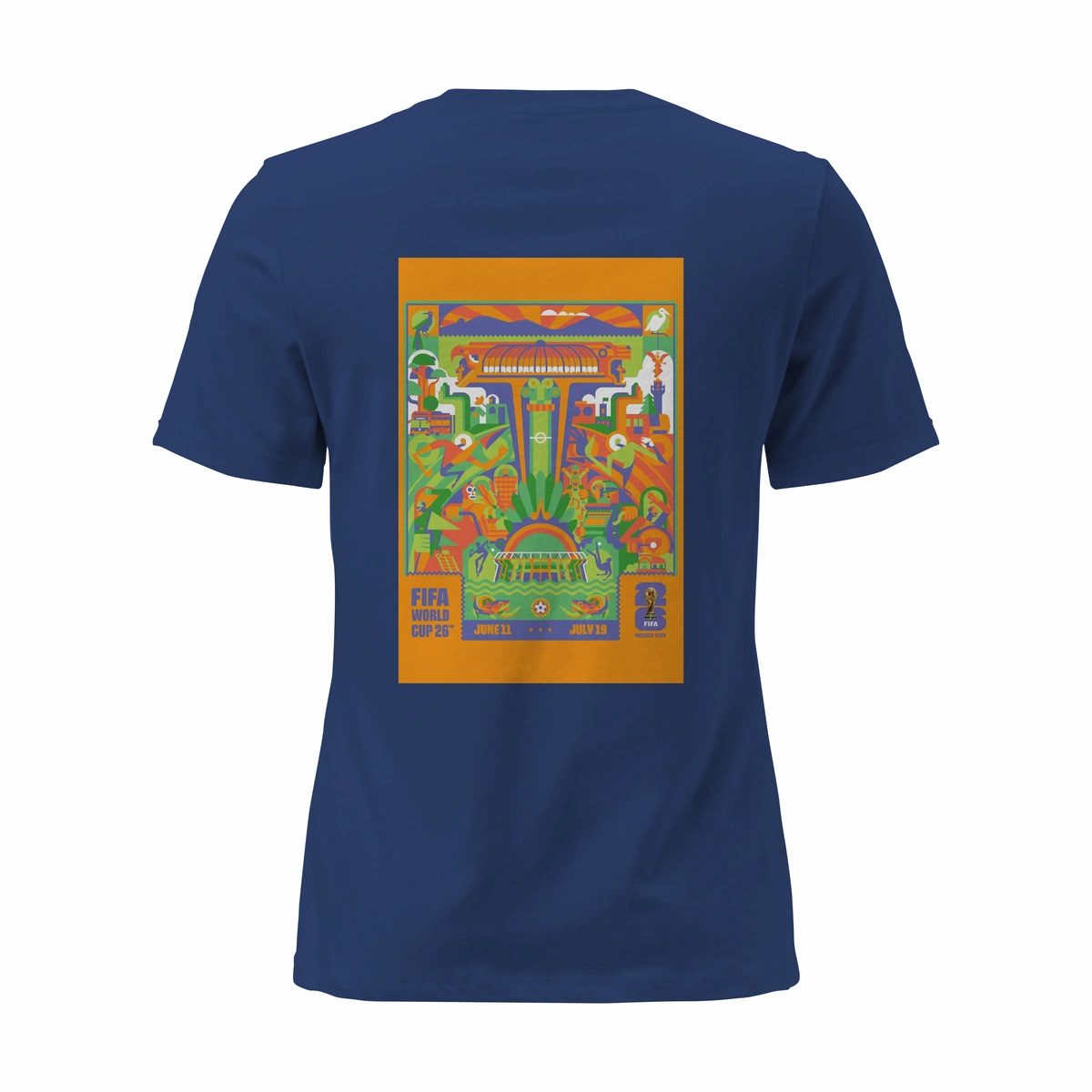 Camisa Feminina Baby Look Cidade do México Copa do Mundo 2026 - Imagem 18
