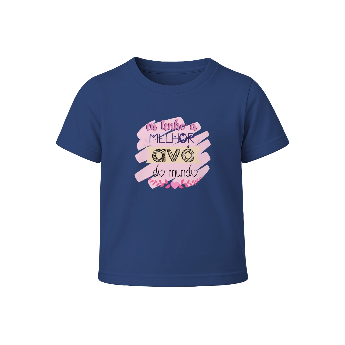 Camiseta Infantil Menina Dia dos Avós Eu Tenho a Melhor Avó do Mundo - Imagem 4