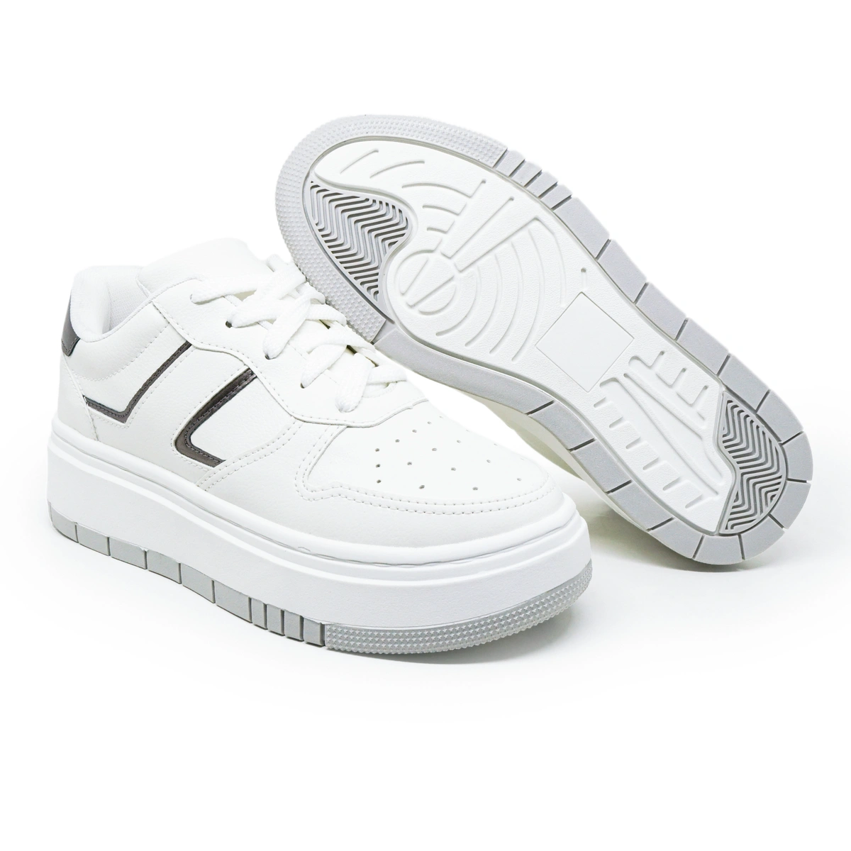 Tênis Feminino Plataforma Luxe Casual Podlinda - Imagem 4