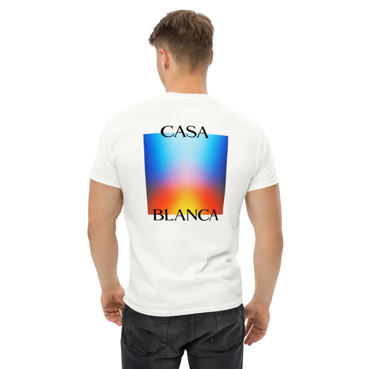 Camiseta Masculina Casa Blanca Aura - Imagem 5