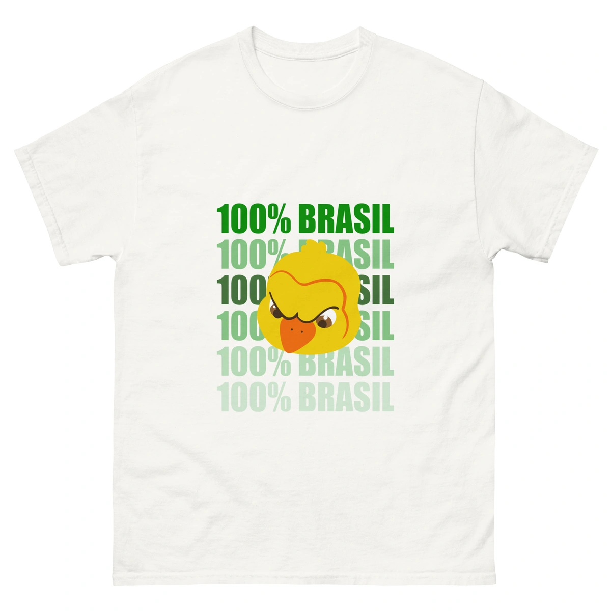 Camisa Masculina Plus Size 100% Brasil Canarinho - Imagem 14