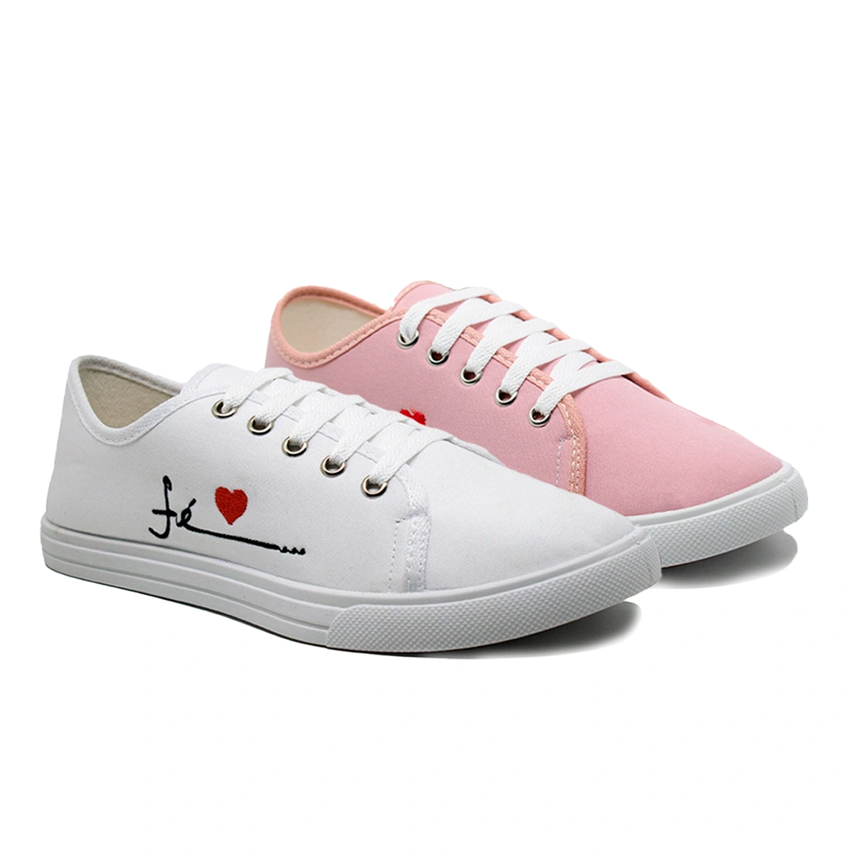 Kit 2 Tênis Feminino Casual FÉ - Imagem 5