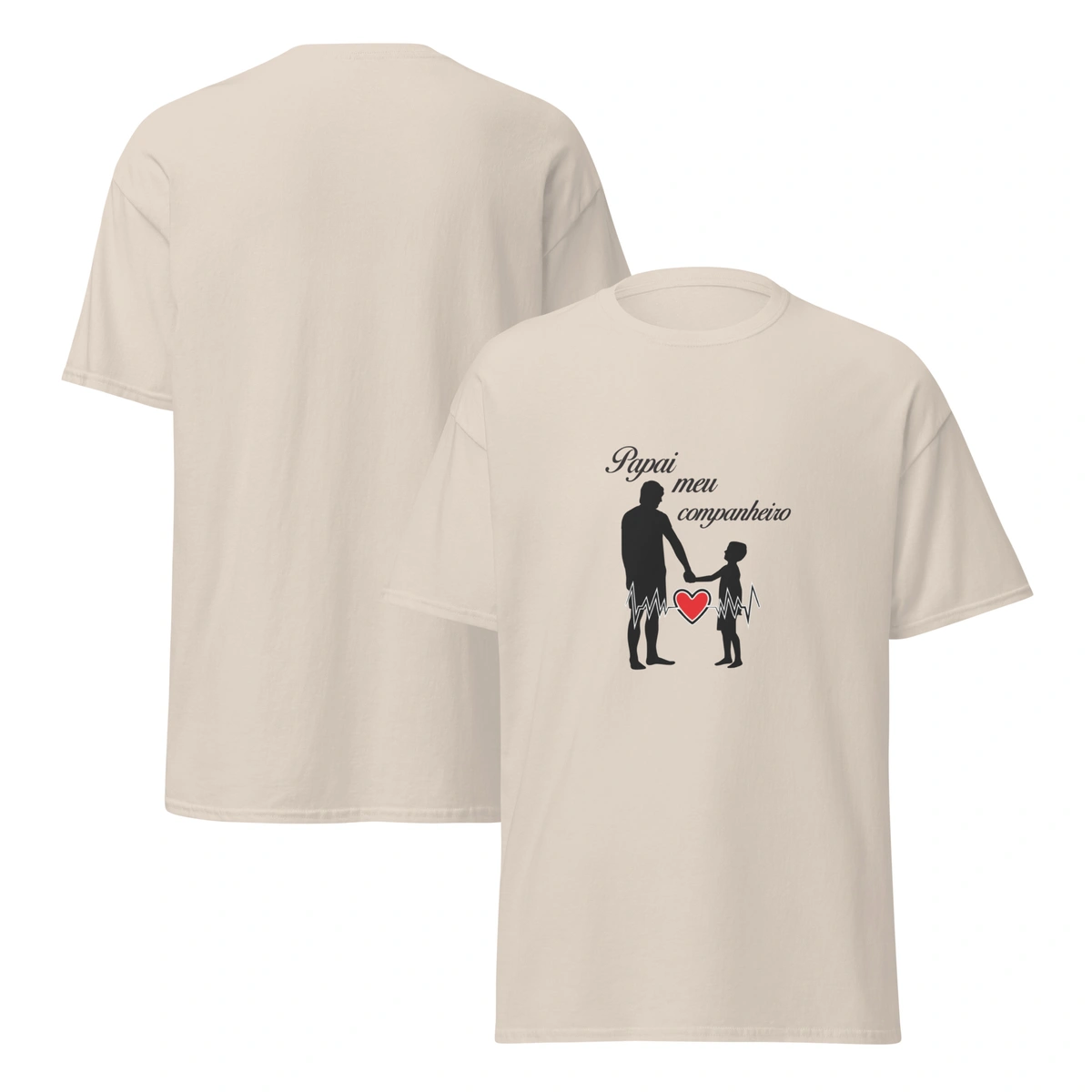 Camiseta Masculina Dia dos Pais Papai Meu Companheiro - Imagem 17