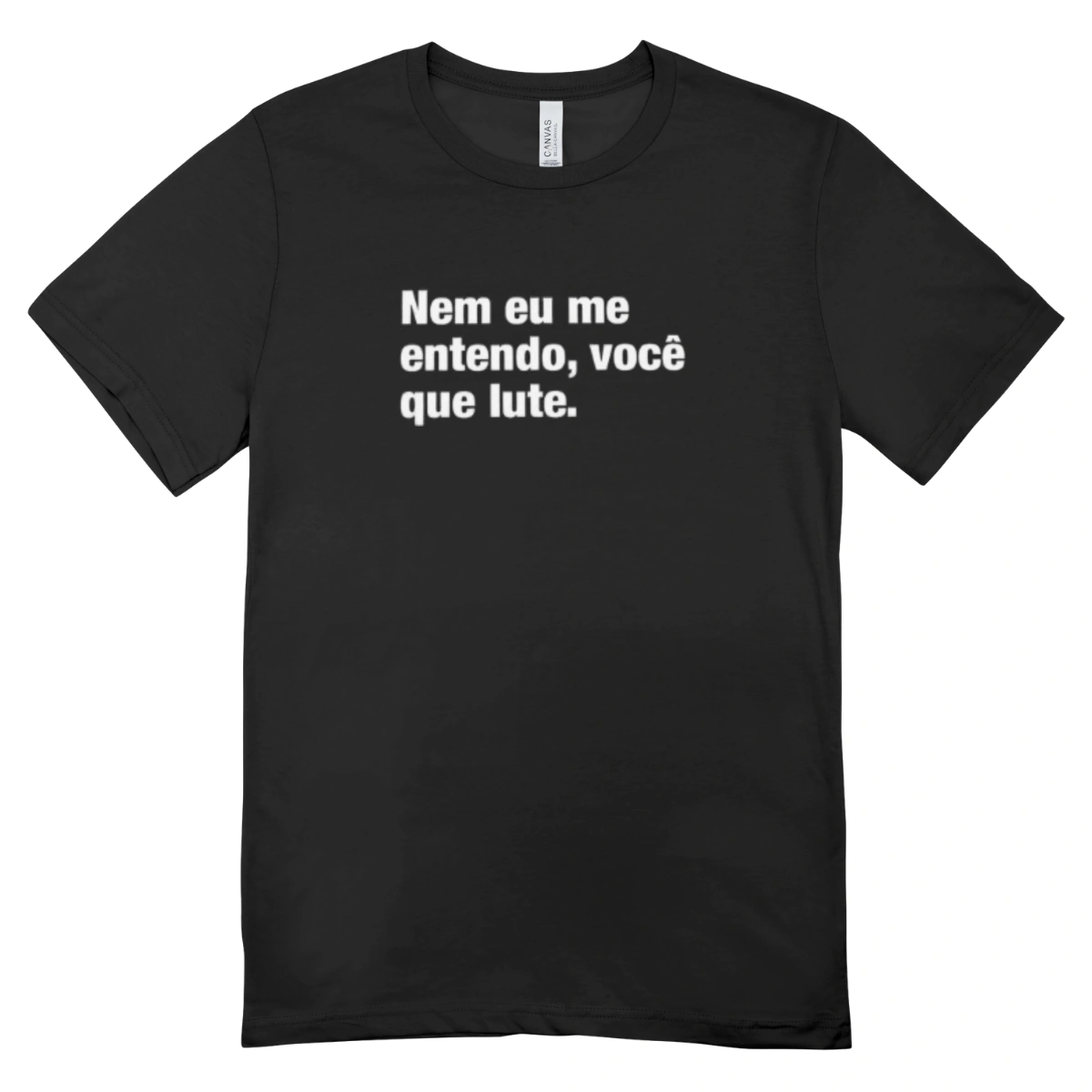 Camisa Feminina Baby Look Você Que Lute - Imagem 3