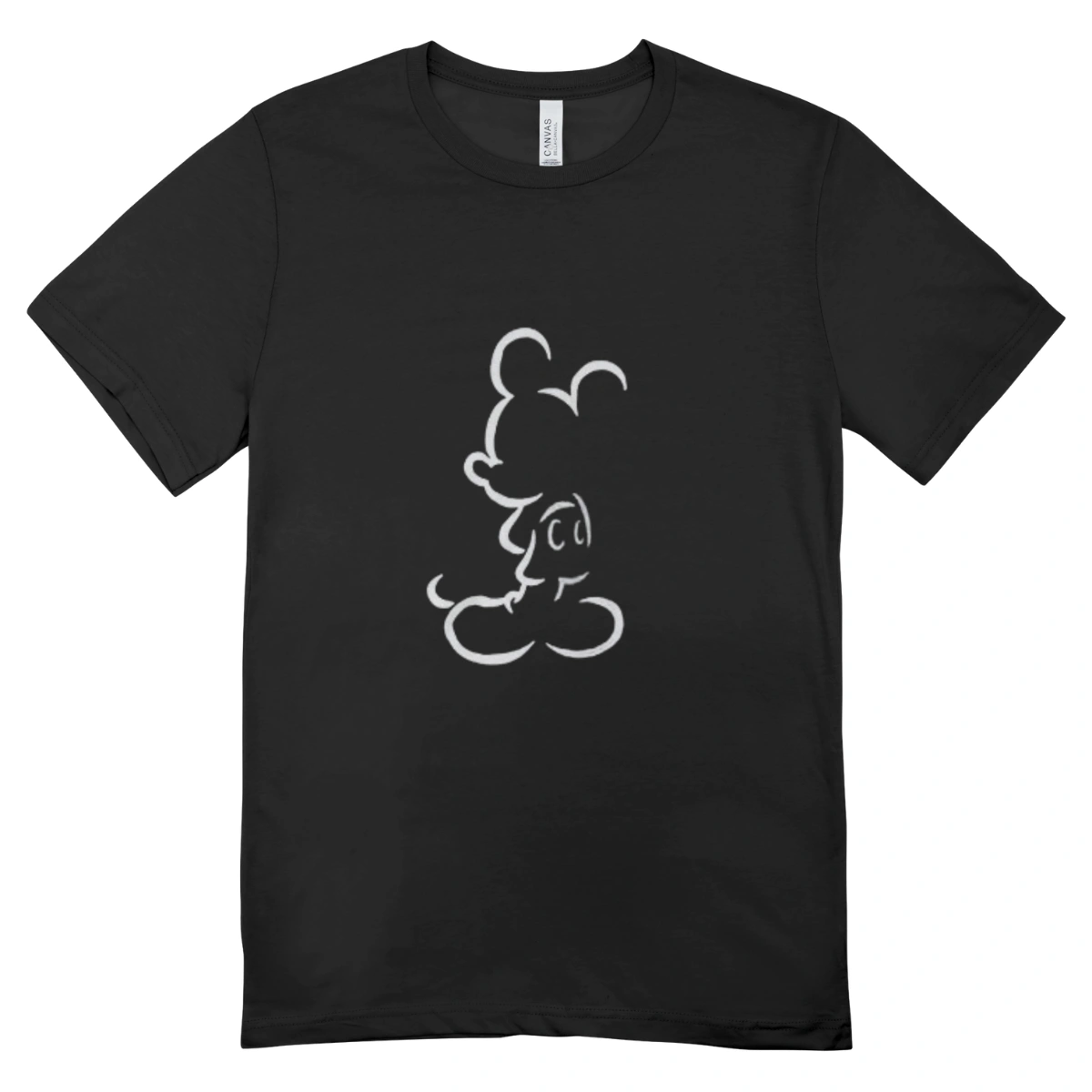 Camisa Feminina Baby Look Mickey Mouse