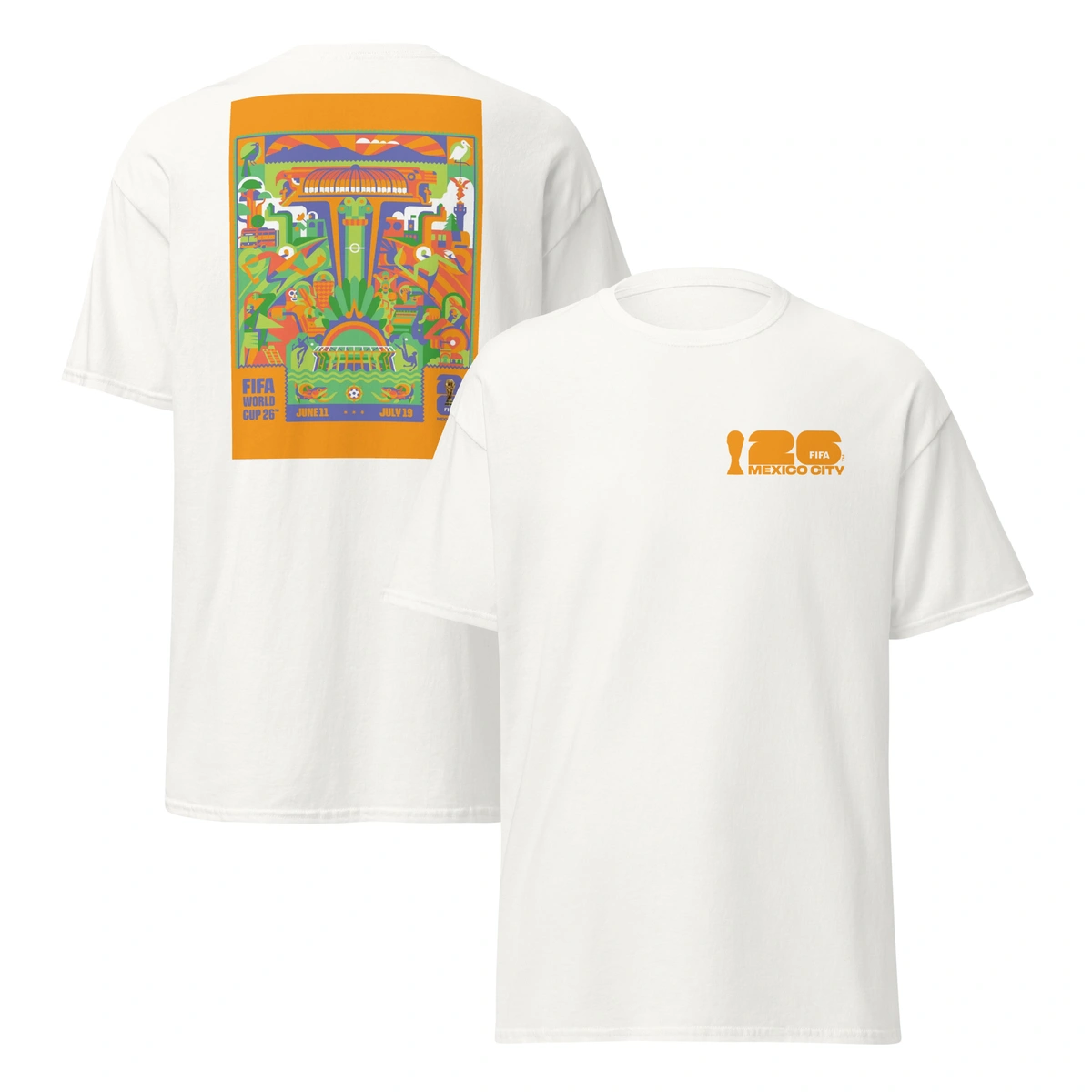 Camisa Masculina Cidade do México Copa do Mundo 2026